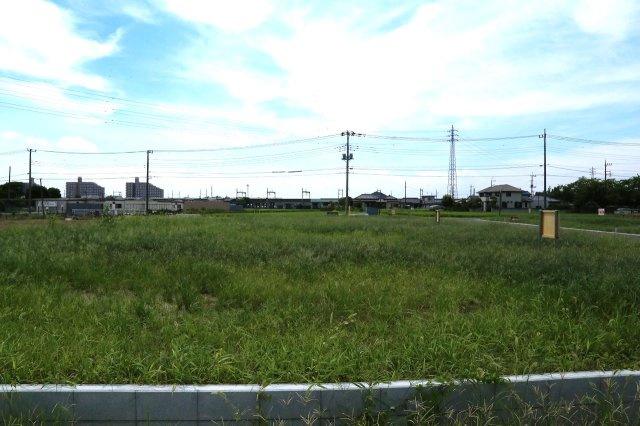 上川崎全８区画Ｎｏ,８の前面道路含む現地写真|東側より撮影　No.8～No.5