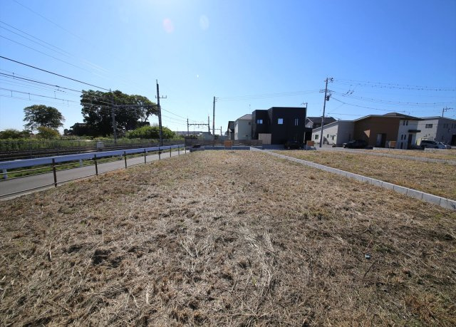 久喜市八甫 第八期 全７区画の外観|真北から撮影。