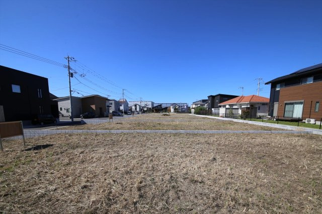 久喜市八甫 第八期 全７区画の外観|真東から撮影。