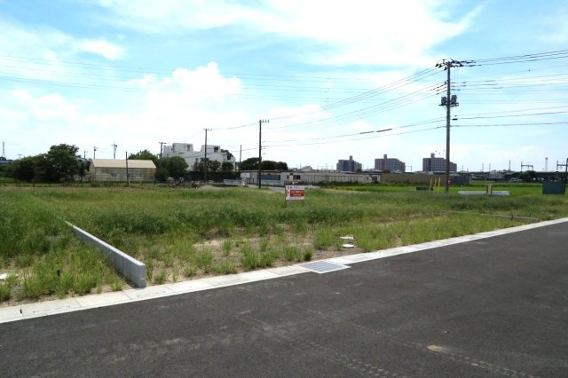 上川崎全８区画Ｎｏ,６の前面道路含む現地写真|北東側より撮影