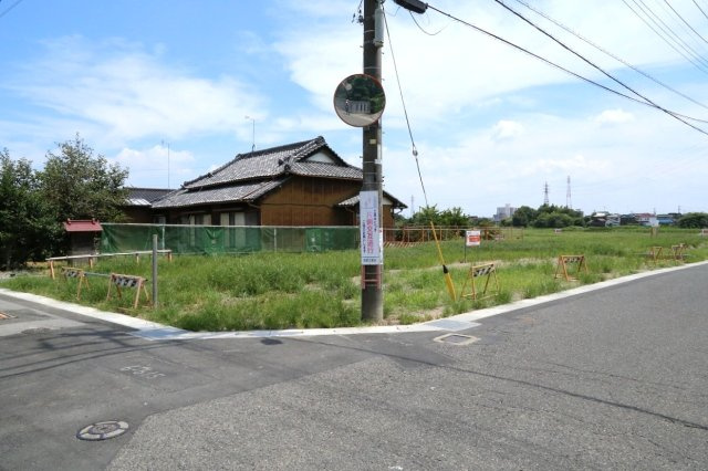 上川崎全８区画Ｎｏ,１の前面道路含む現地写真|北西側より撮影