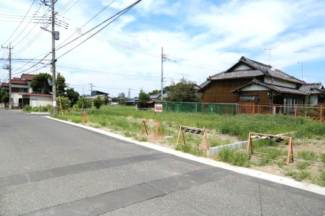 上川崎全８区画Ｎｏ,１の前面道路含む現地写真|南西側より撮影