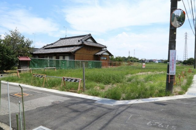 上川崎全８区画Ｎｏ,１の前面道路含む現地写真|北西側より撮影