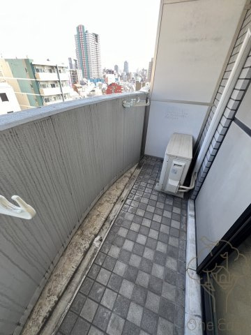 HOPECITY天神橋のバルコニー