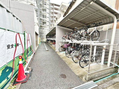 【駐輪場】 | ブラームスあびこライズ | 苅田小学校まで徒歩６分