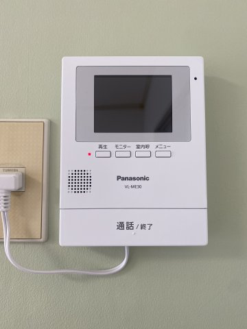 セジュール船木のセキュリティ|モニタ付きドアホン