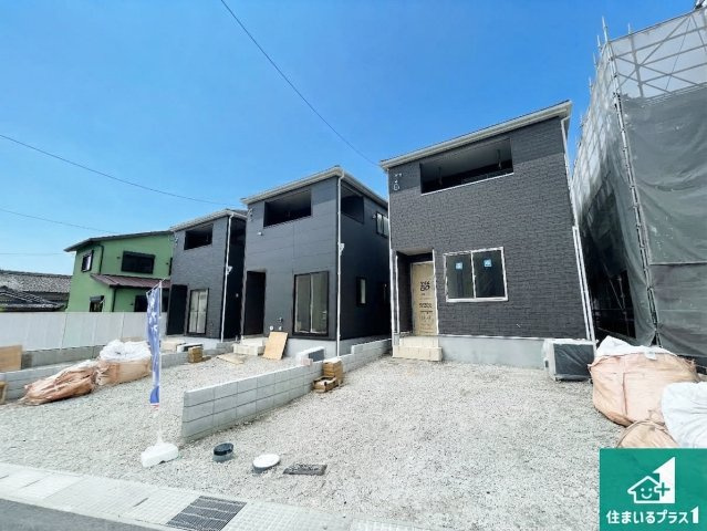 京田辺市薪天神堂　第9期　新築一戸建ての外観|安心の10年保証！外観を美しく保ち、雨水で汚れを落とします！