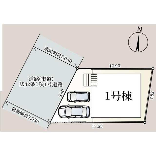 春日市紅葉ケ丘西第9の区画図| 