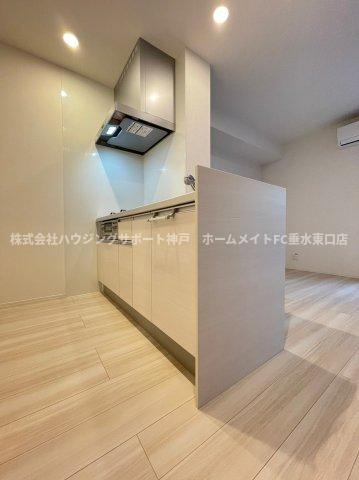 クローバー富士5号館のキッチン