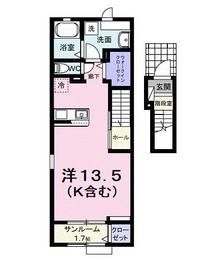 パフュームⅠの間取り