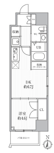 CAVANA+ YOTSUYAの間取り