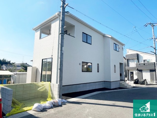 京田辺市薪天神堂　第9期　新築一戸建ての外観|安心の10年保証！外観を美しく保ち、雨水で汚れを落とします！気になることがありましたら、お気軽にお問い合わせください！
