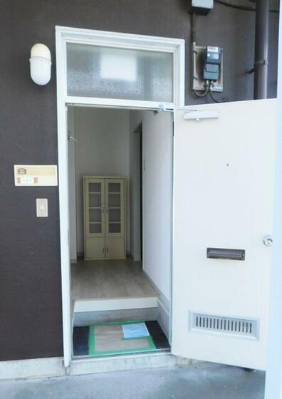 ハイツ吉田の玄関|きれいな玄関です