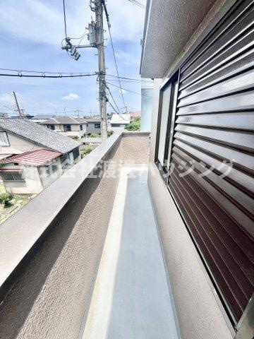 成田東が丘町一戸建のバルコニー