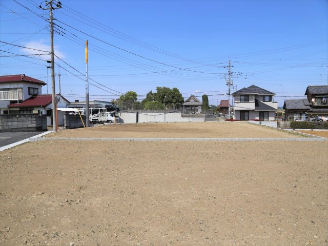 八甫全７区画 （北）ＮＯ,６の外観|真南側から撮影。南側住戸建設前写真。