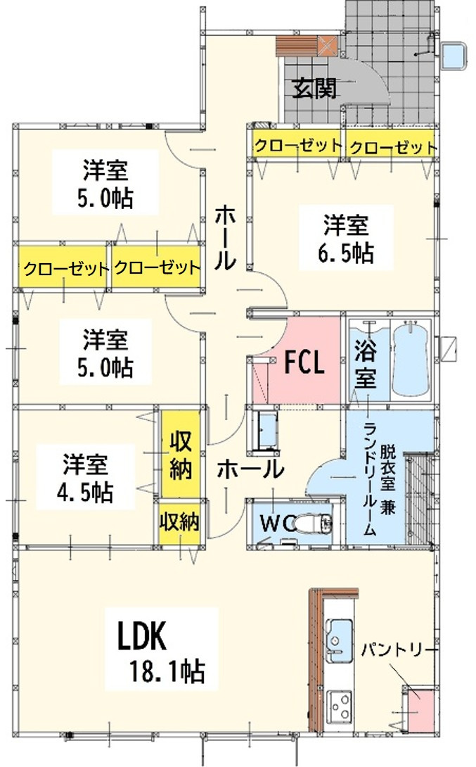 新築住宅　金剛１丁目１期の区画図