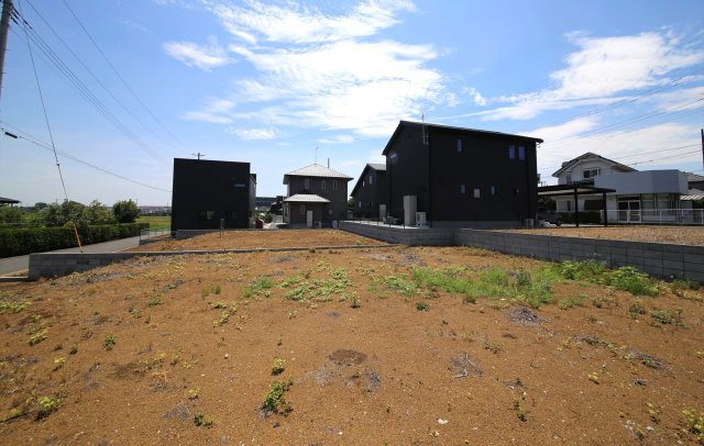 八甫全７区画 （北）ＮＯ,７の外観|北側から撮影。南側住戸建設後写真。