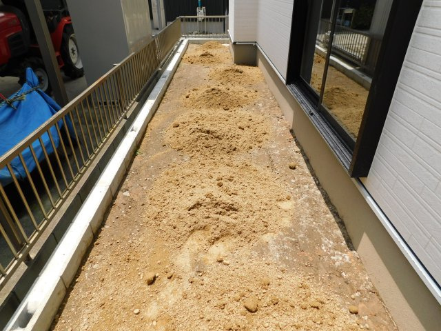 西春日井郡豊山町大字青山字東栄の新築一戸建の庭|◇庭◇　　南に庭スペース付き、陽当たり良好！！　