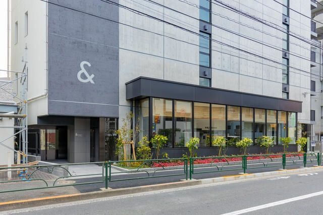 アンパサンド北新宿のエントランス