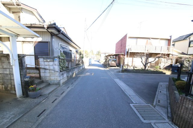 鷲宮中央２丁目土地のその他|前面道路（北側方向）