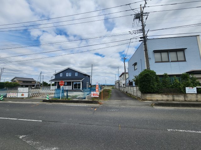 加須市戸崎売地５区画（区画③）の外観|南東側の公道より撮影