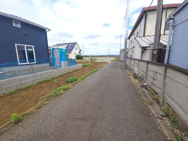 加須市戸崎売地５区画（区画③）の周辺|協定通路