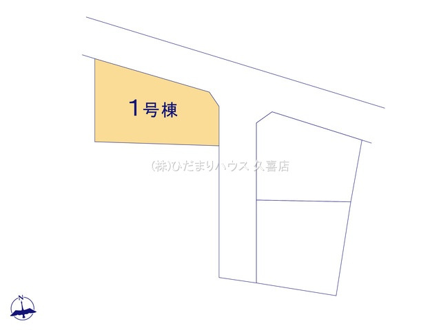第2加須花崎　新築一戸建て　01　リーブルガーデンの区画図|全3棟