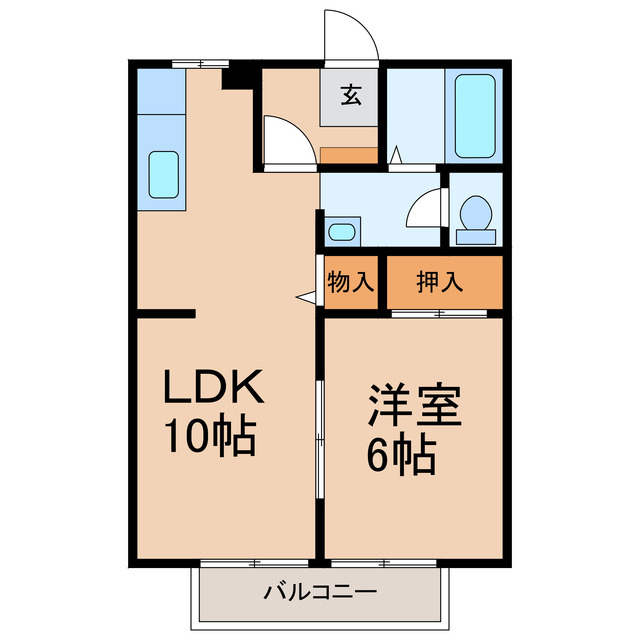 丹波市氷上町横田のアパート