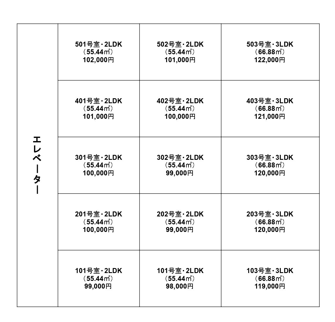 TREVO Lienの区画図|お問い合わせはお早めに♪