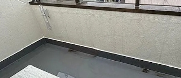 クラウンマンション東向島のバルコニー