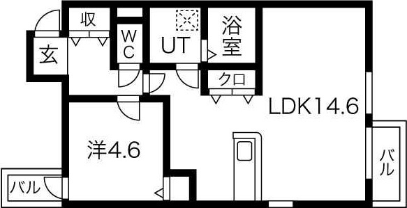 【間取り】 | シャイロ２０５堺東