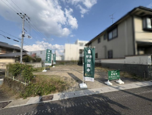 宇治市小倉町西畑の前面道路含む現地写真|側溝が綺麗に整備されています！！