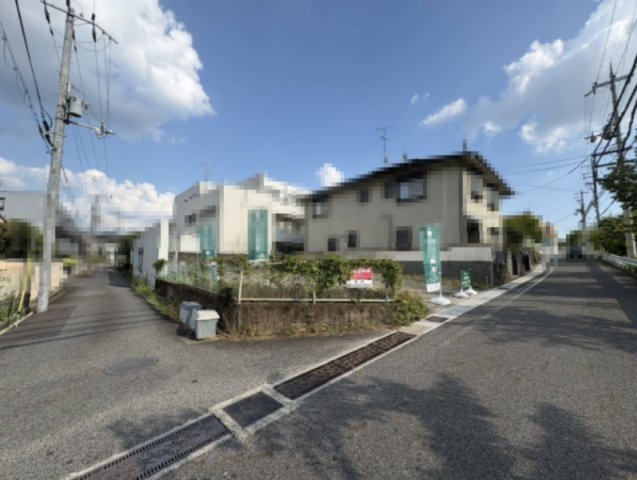 宇治市小倉町西畑の前面道路含む現地写真|周囲には高い建物が現状なく、広々と感じられます！！