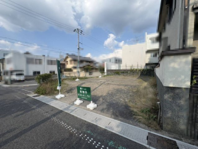 宇治市小倉町西畑の前面道路含む現地写真|抜け感があり、プランの自由度が高そうなお土地です！！