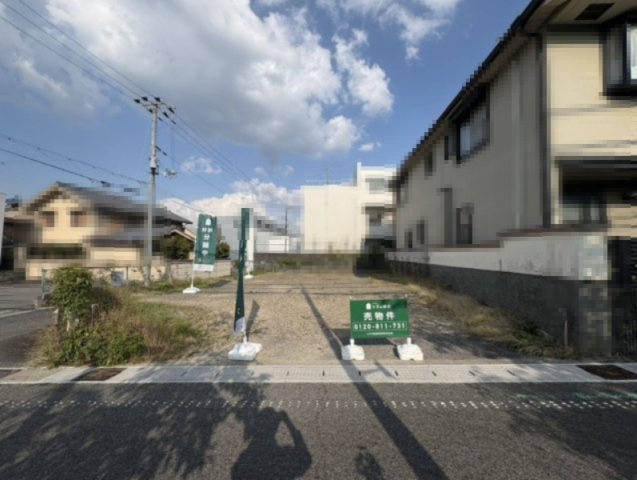 宇治市小倉町西畑の前面道路含む現地写真|敷地面積は約42.9坪あり、ゆとりのある敷地です！！