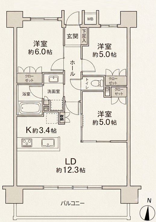 エクセレントシティ西川口　8階