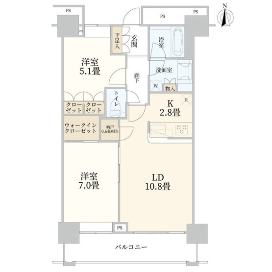 【間取り】 | ベイクレストタワー
