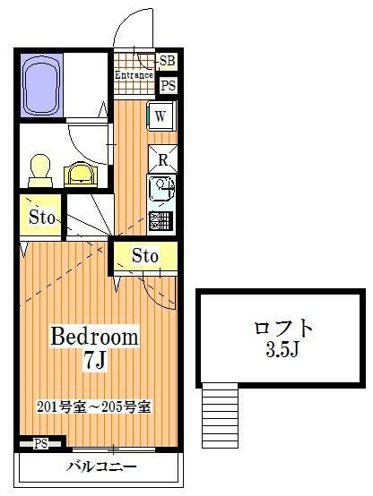アピアグレースの間取り