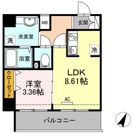 ETERNA NAGOYAの間取り