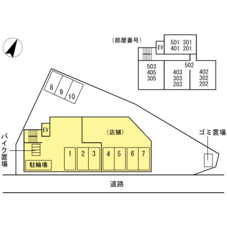 ETERNA NAGOYAの区画図