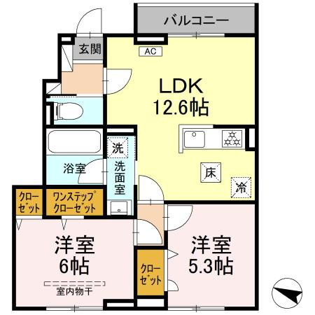 ヒルサイドテラスの間取り
