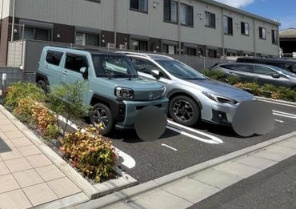 シェルルおおたかの森の駐車場