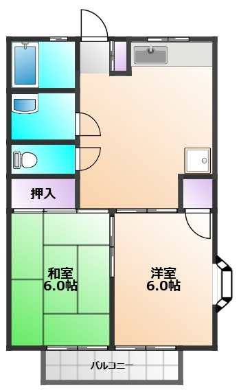 マルメゾン21の間取り