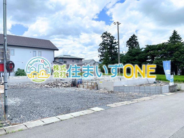 【外観】 | 【新築分譲住宅　～クレイドルガーデン～】 山形市東青田　第4　☆全2棟☆ | 表現された空間は豊かな光と風を纏い、暮らしの時間を豊かにしてくれます。デザインされた空間と競い合うかのような充実した建物設備も家族の時間を彩ってくれることでしょう。