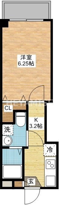 アミティ白木の間取り