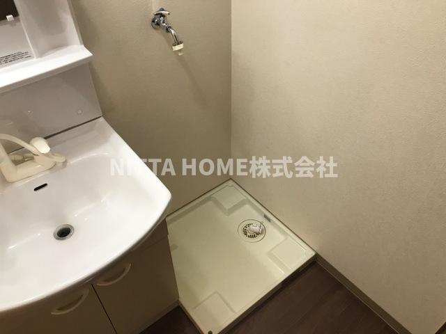 ウォーカーヒル（ＷＡＬＫＥＲ　ＨＩＬＬ）の洗面所|室内洗濯機置き場も完備◎