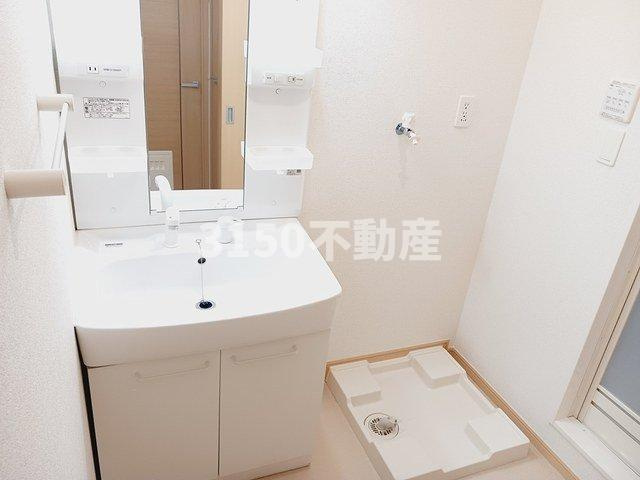 エスポアール・アンジュの洗面所|忙しい朝には欠かせない洗面所です