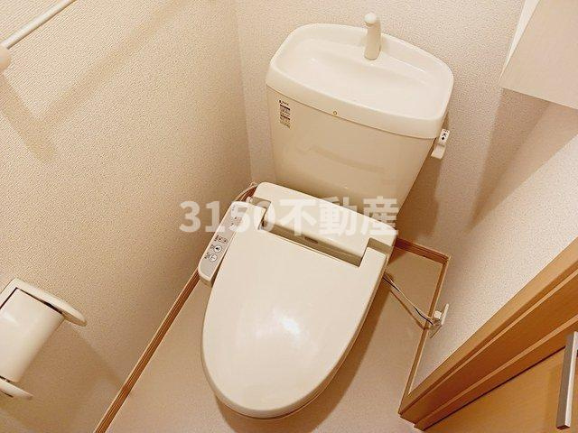 エスポアール・アンジュのトイレ|ゆったりとした空間のトイレです