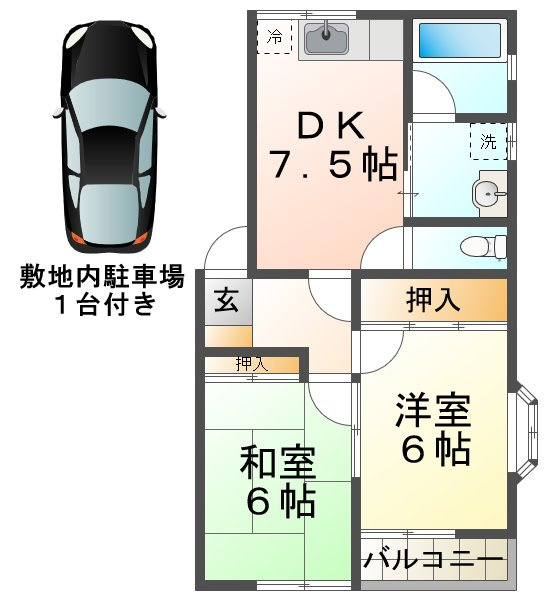 モントレ菅の台の間取り