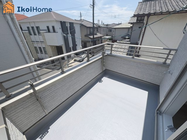 明石市二見町西二見　新築戸建のバルコニー|【ホームページに現地動画掲載中】●年中無休：当日予約可●バルコニーには屋根はございません！